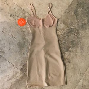 Commando “two-faced control” nude slip ! NWT